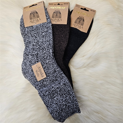 Alpaca Wollsocken