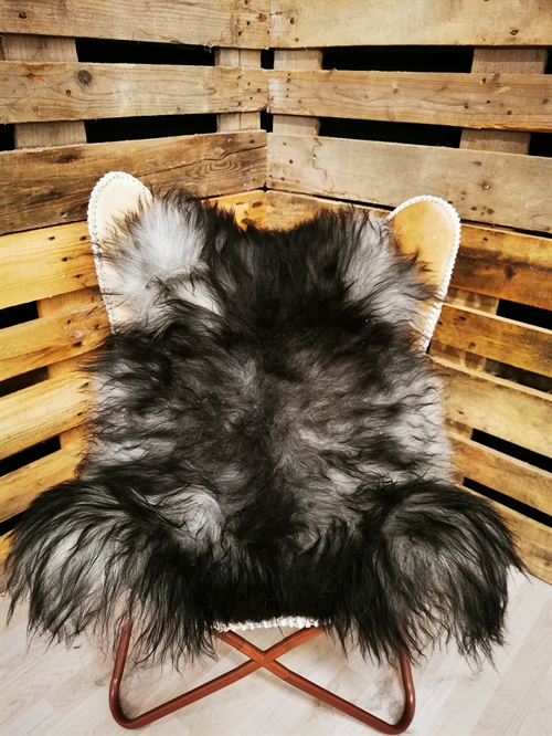 Lammfell Isländisch Grau