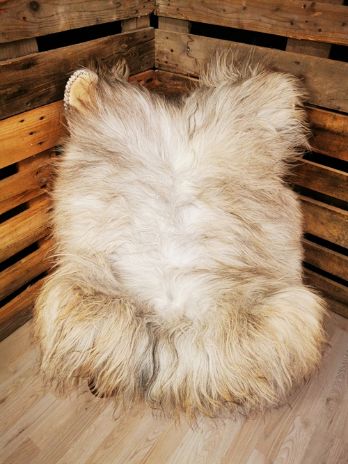 Lammfell Isländisch Grau