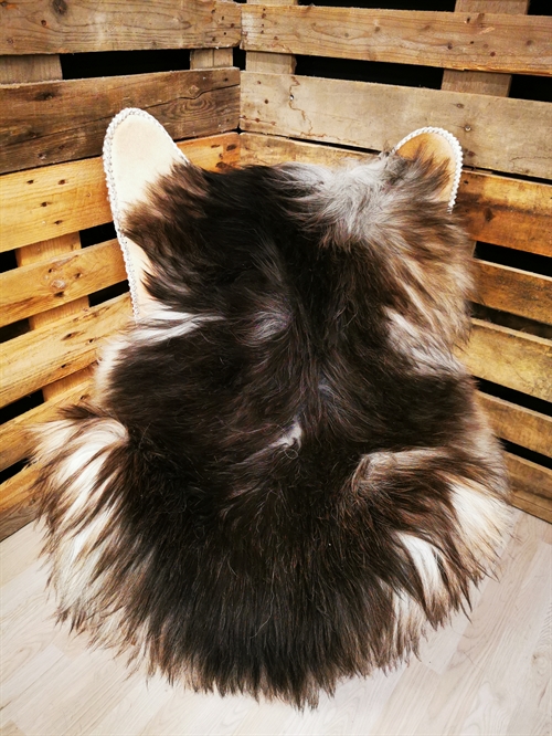 Lammfell Isländisch Grau