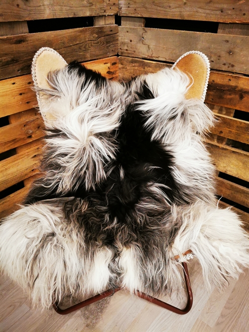 Lammfell Isländisches Grau