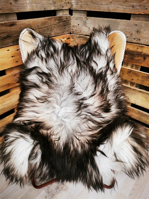 Lammfell Isländisches Grau