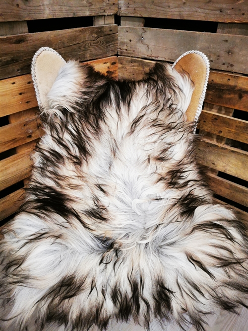 Lammfell Isländisches Grau