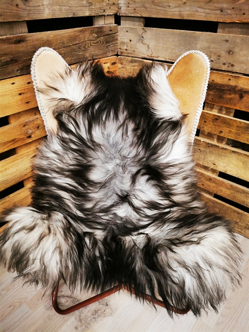 Lammfell Isländisches Grau