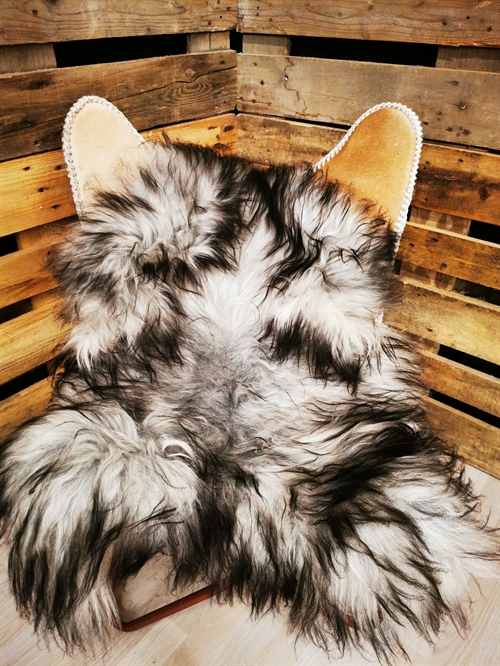 Lammfell Isländisches Grau