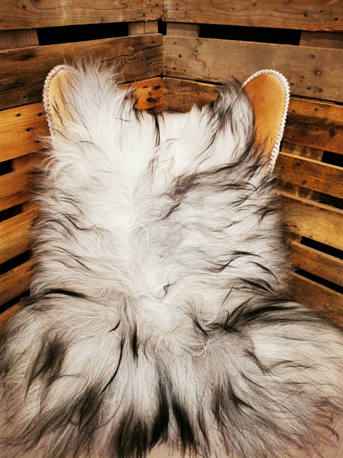 Lammfell Isländisches Grau