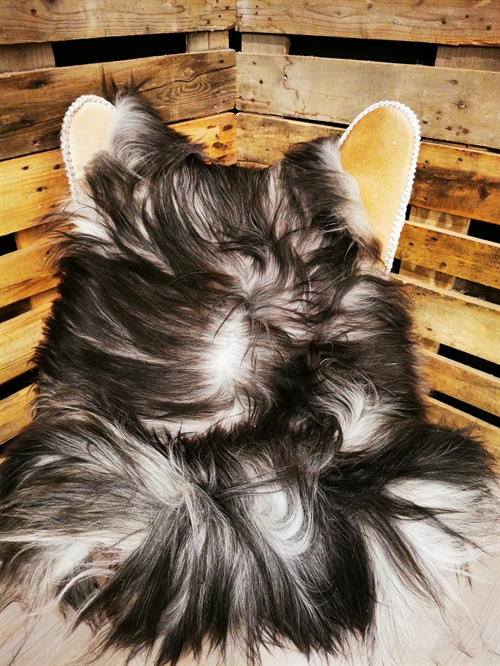 Lammfell Isländisches Grau