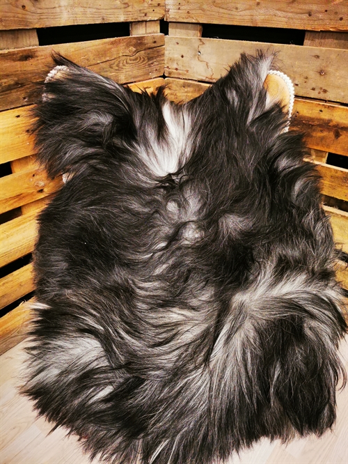 Lammfell Isländisches Grau