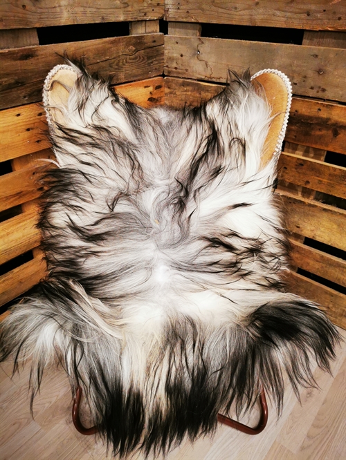 Lammfell Isländisches Grau