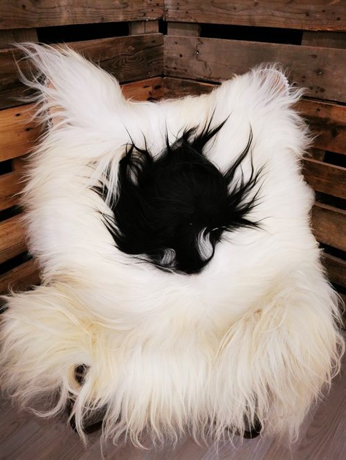 Lammfell Isländisches Zweifarbig