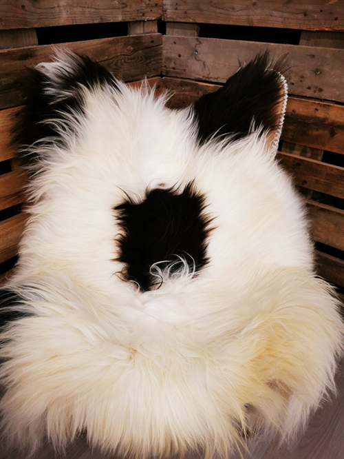 Lammfell Isländisches Zweifarbig