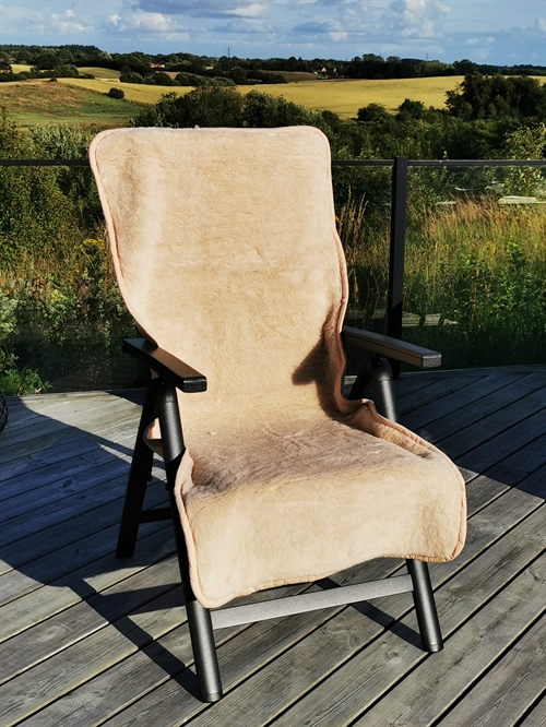 Wolldecke für Stuhl - Latte